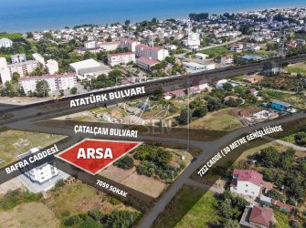  BULVAR VE ÜÇ YOL CEPHELİ 1360 M2 SATILIK ARSA