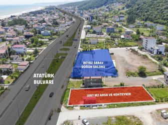 ANAYOLA CEPHE 1087 M2 KÖŞE BAŞI KİRALIK ARSA