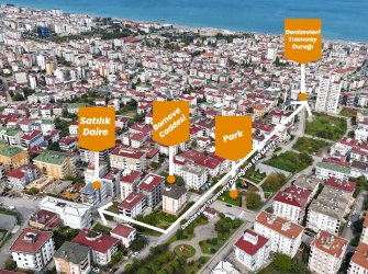 %80 İNE KREDİLİ ARA KAT SIFIR BALKONLU 1+1 DAİRE