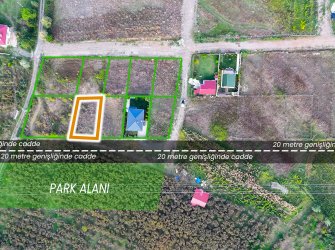 4 KAT İMARLI ÇATALÇAMDA KARŞISI PARK SATILIK ARSA