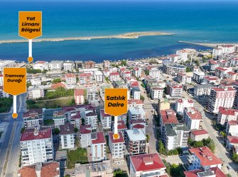 TRAMVAYA 2. SOKAKTA EŞYALI 1+1 SATILIK DAİRE